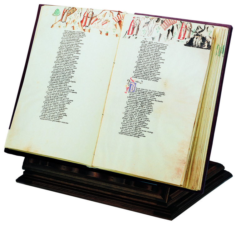 Dante Estense Secolo XIV